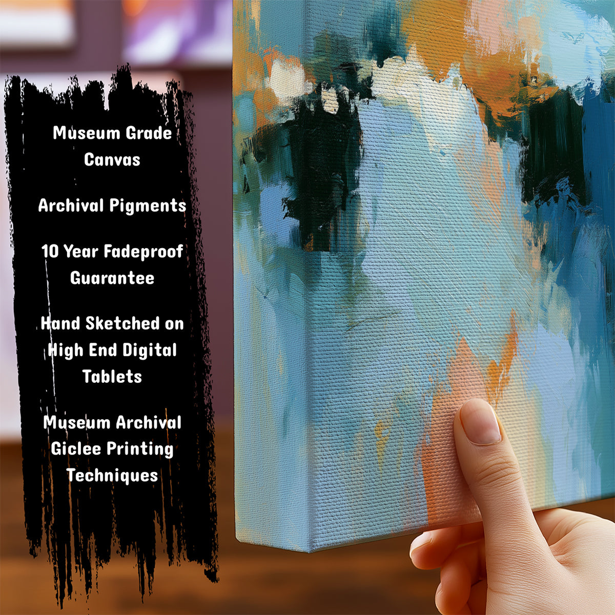 Information about Abstract Art Print