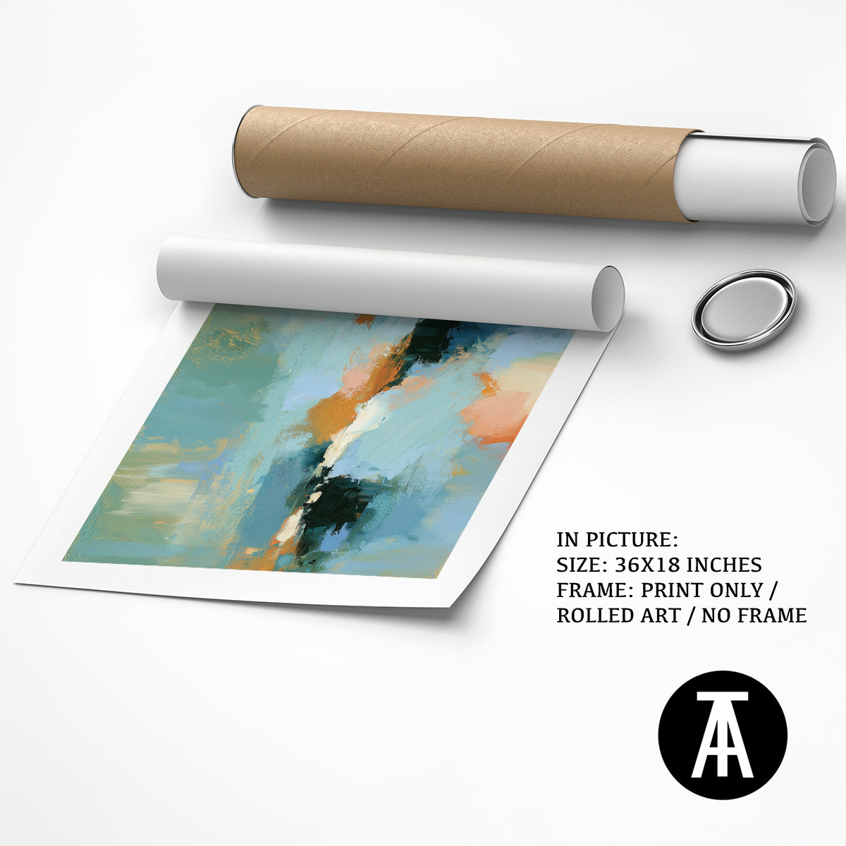 Artwork as Print Only / Rolled Art