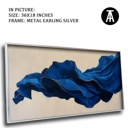 Artwork in Metal Earling Silver Frame