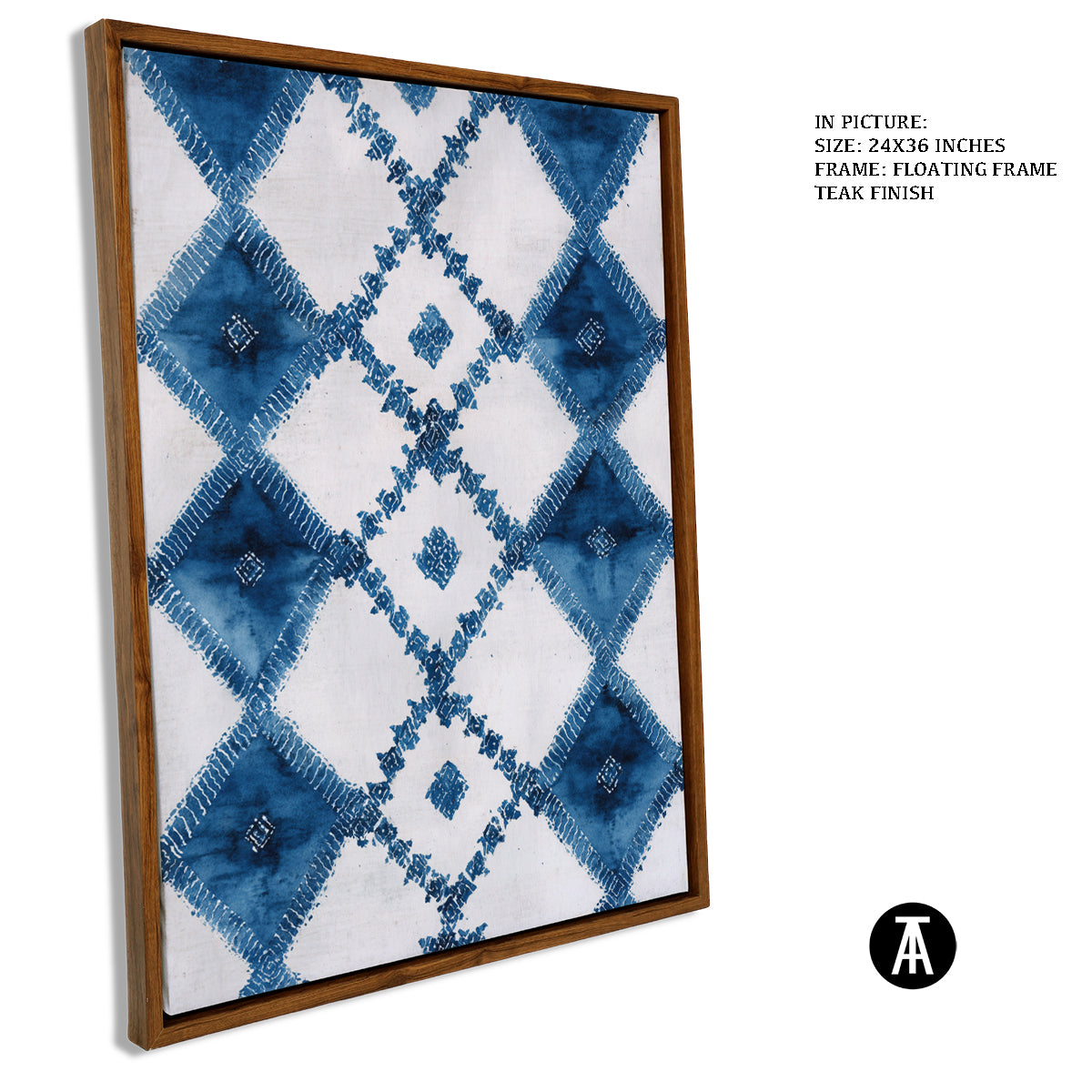 Artwork in Floating Frame