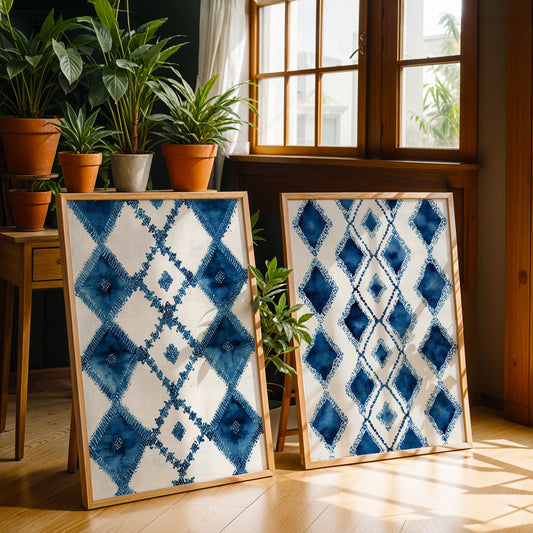 Heritage Indian Painting in a Lifestyle Setting