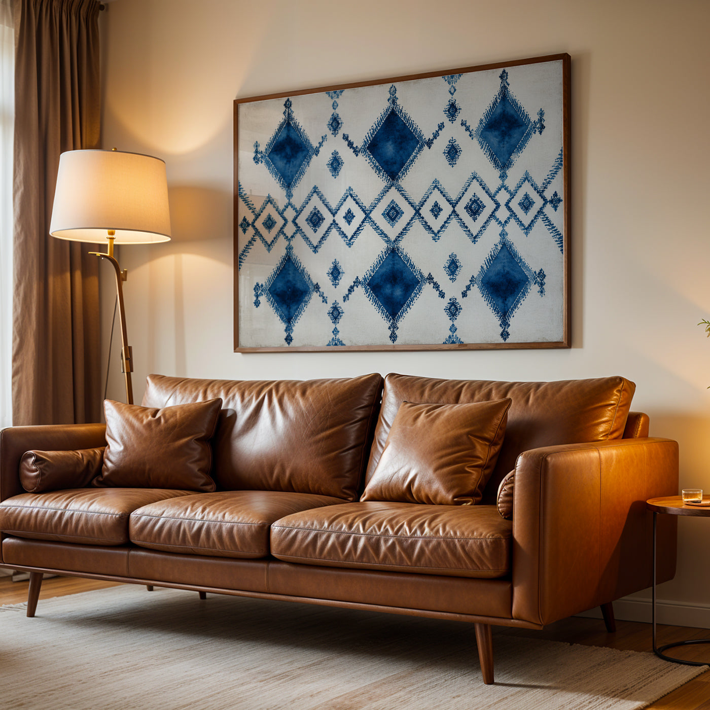 Heritage Indian Painting in a Lifestyle Setting