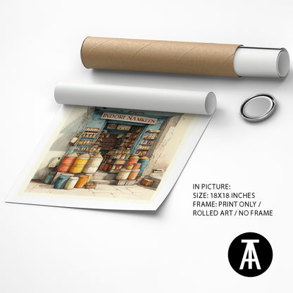 Artwork as Print Only / Rolled Art