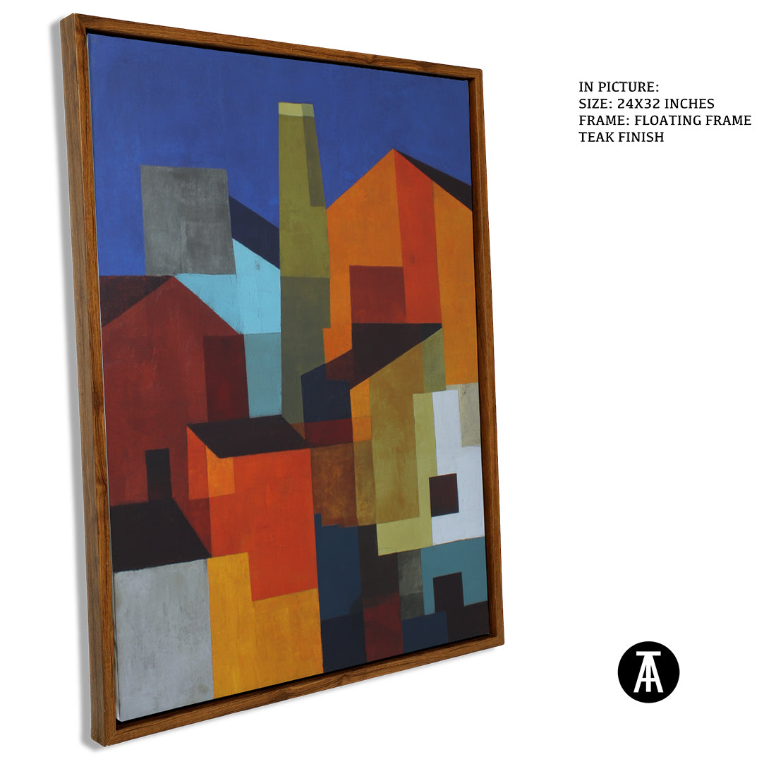 Artwork in Floating Frame