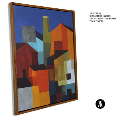 Artwork in Floating Frame