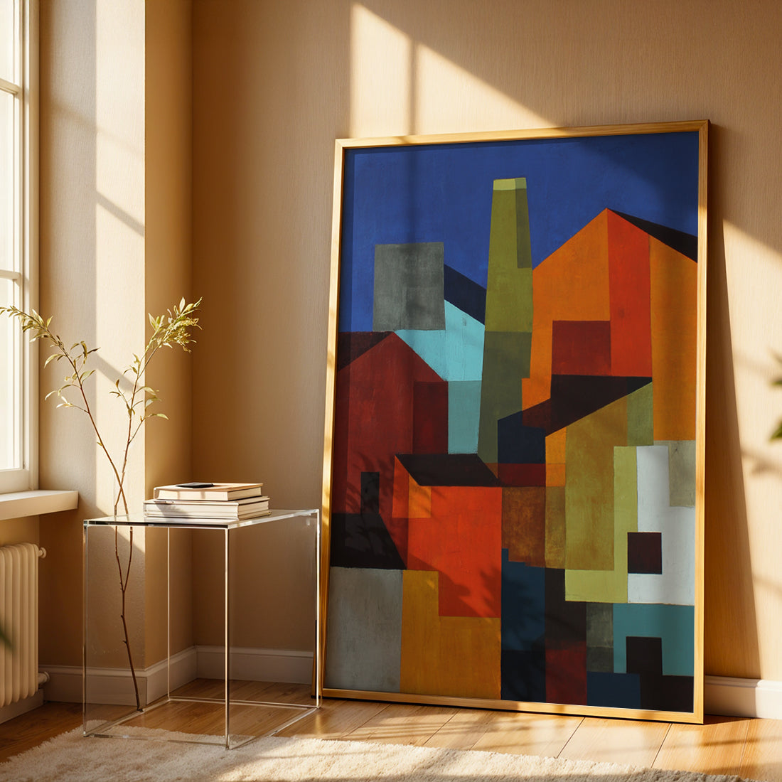 Painting in a Lifestyle Setting