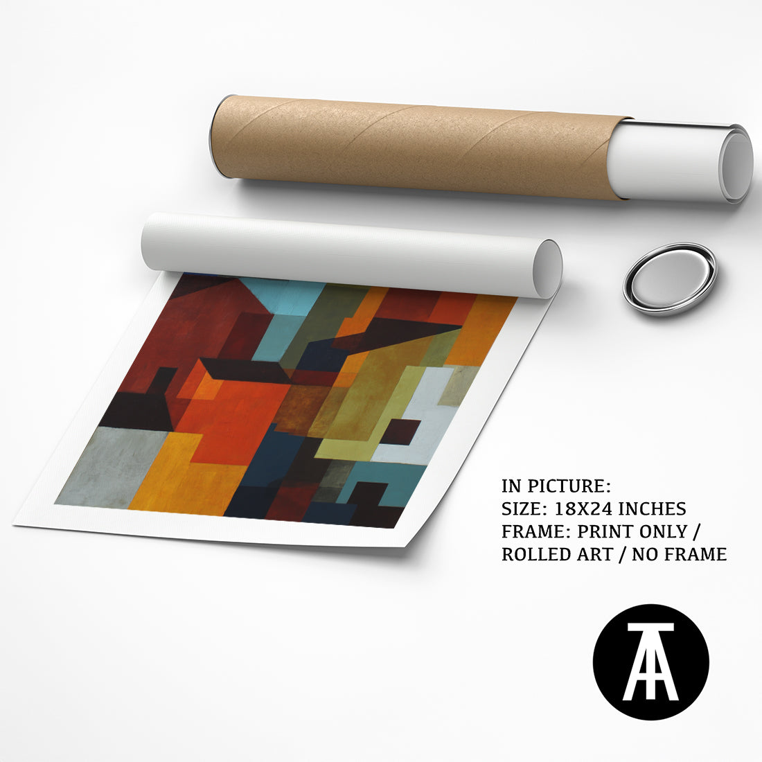 Artwork as Print Only or Rolled Art
