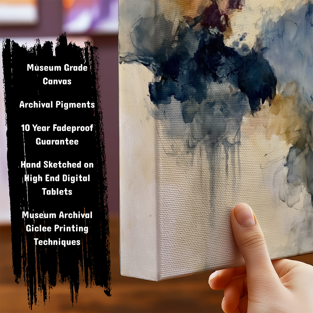 Information about Abstract Art Print