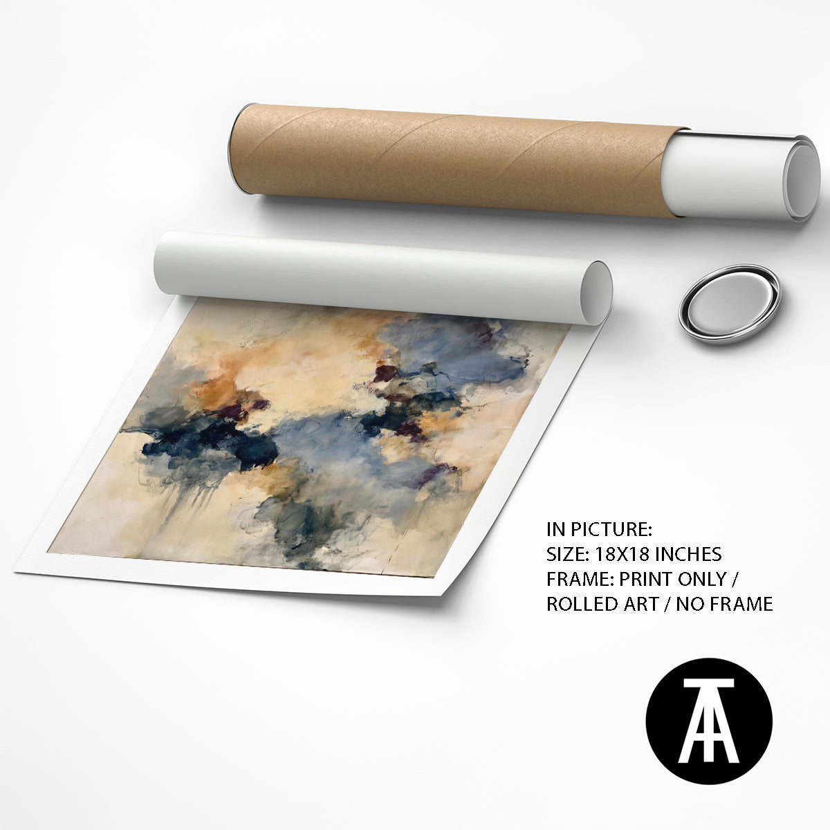 Artwork as Print Only / Rolled Art
