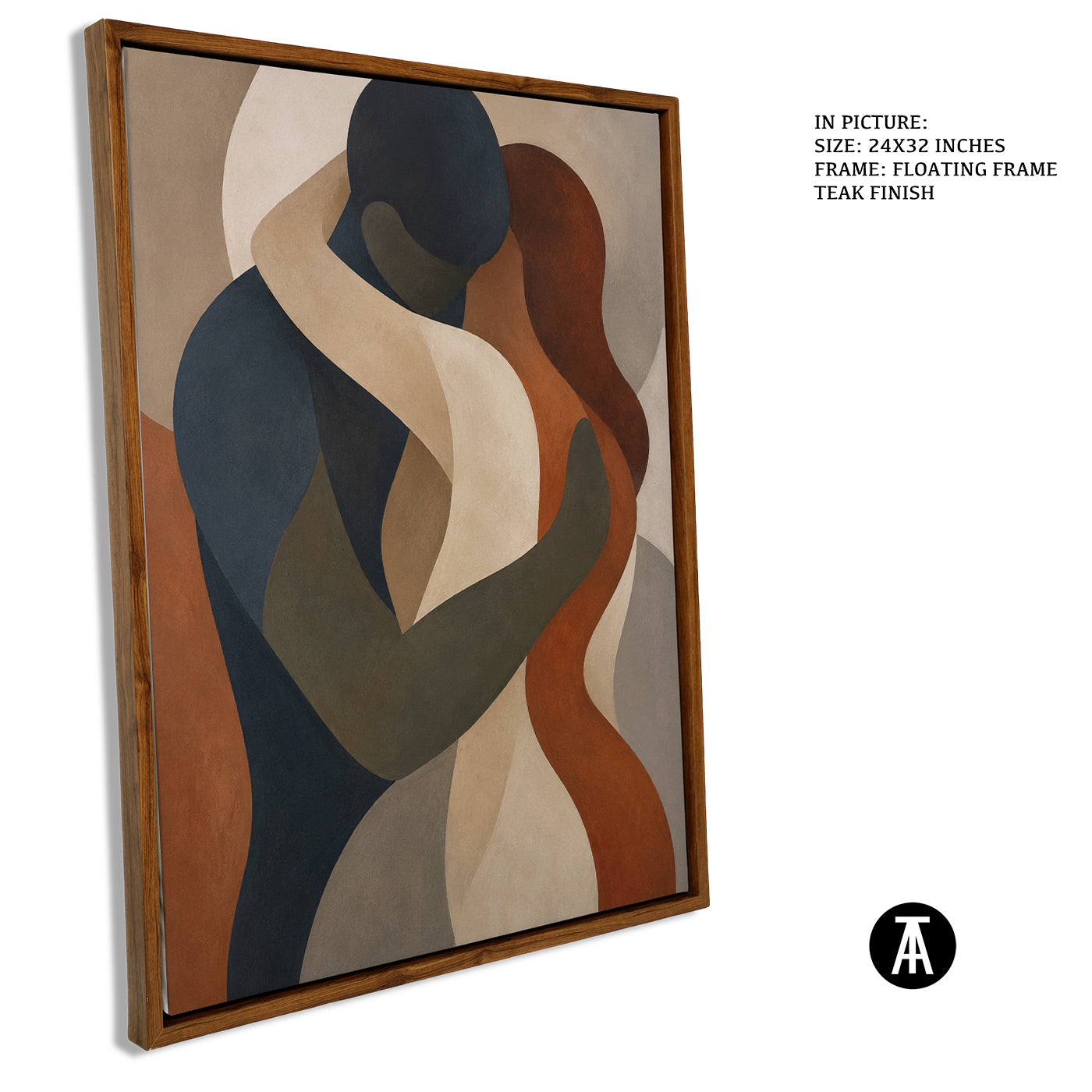 Artwork in Floating Frame