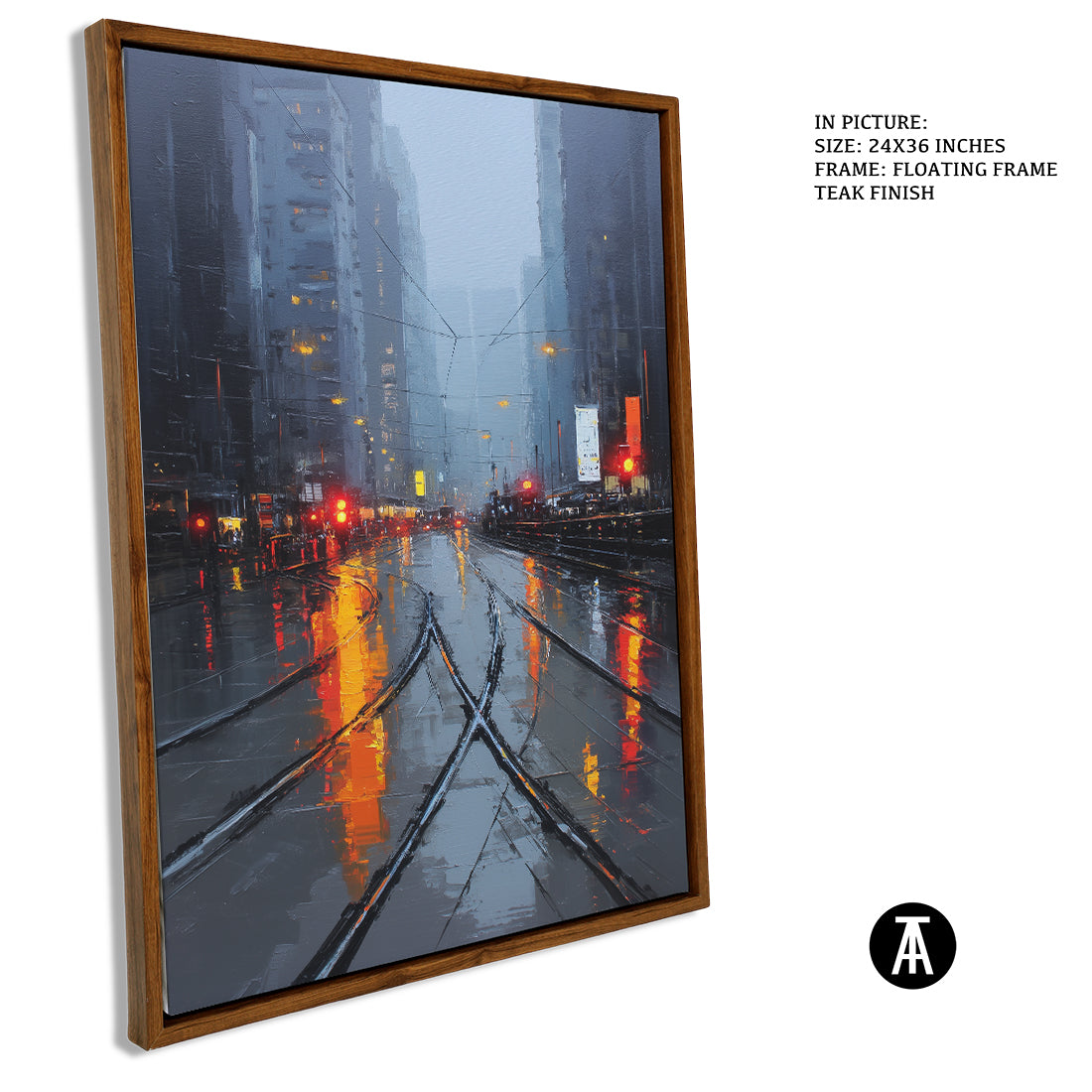 Artwork in Floating Frame