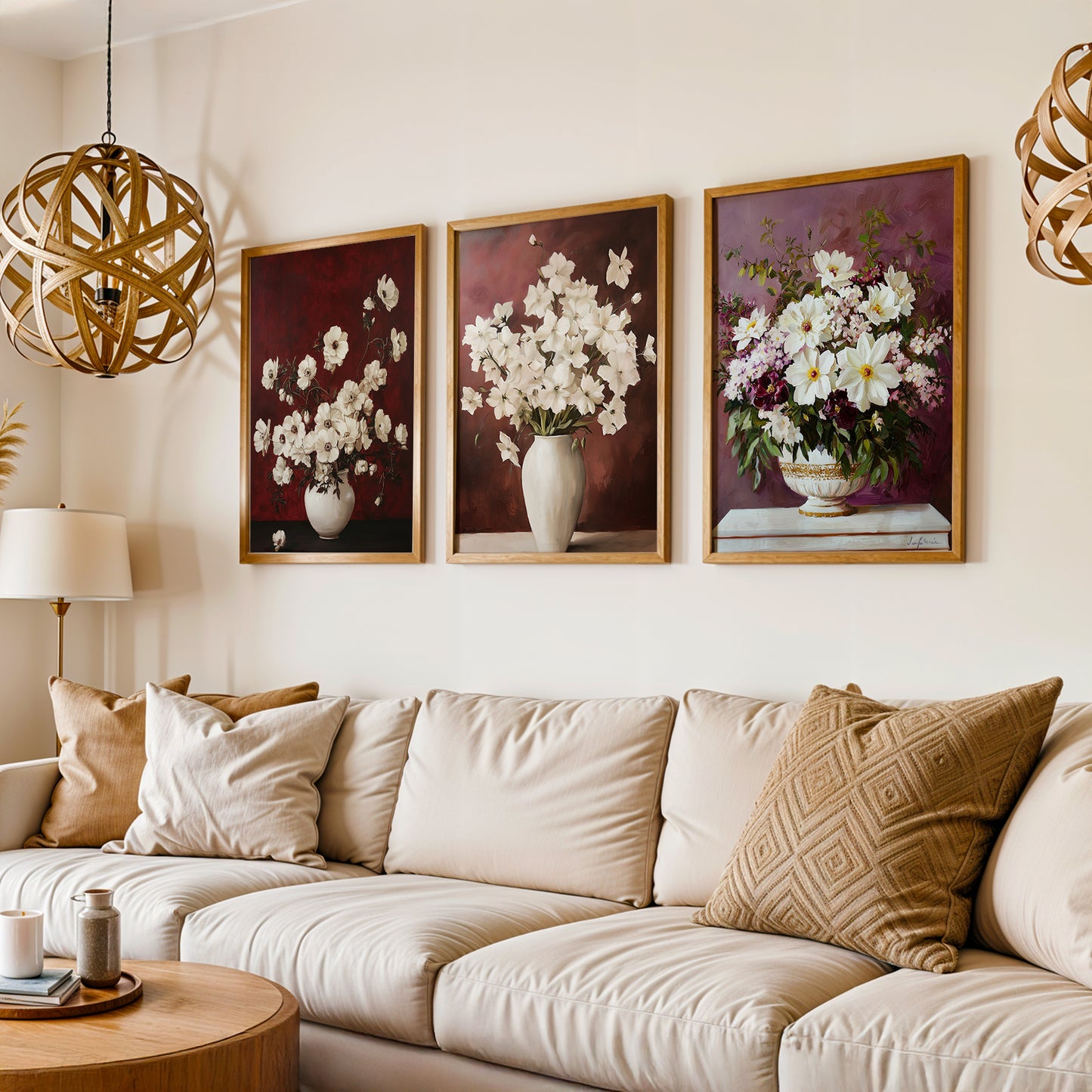 Gallery Wall Set in Lifestyle Setting