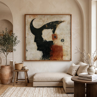 Abstract Art in a Lifestyle Setting