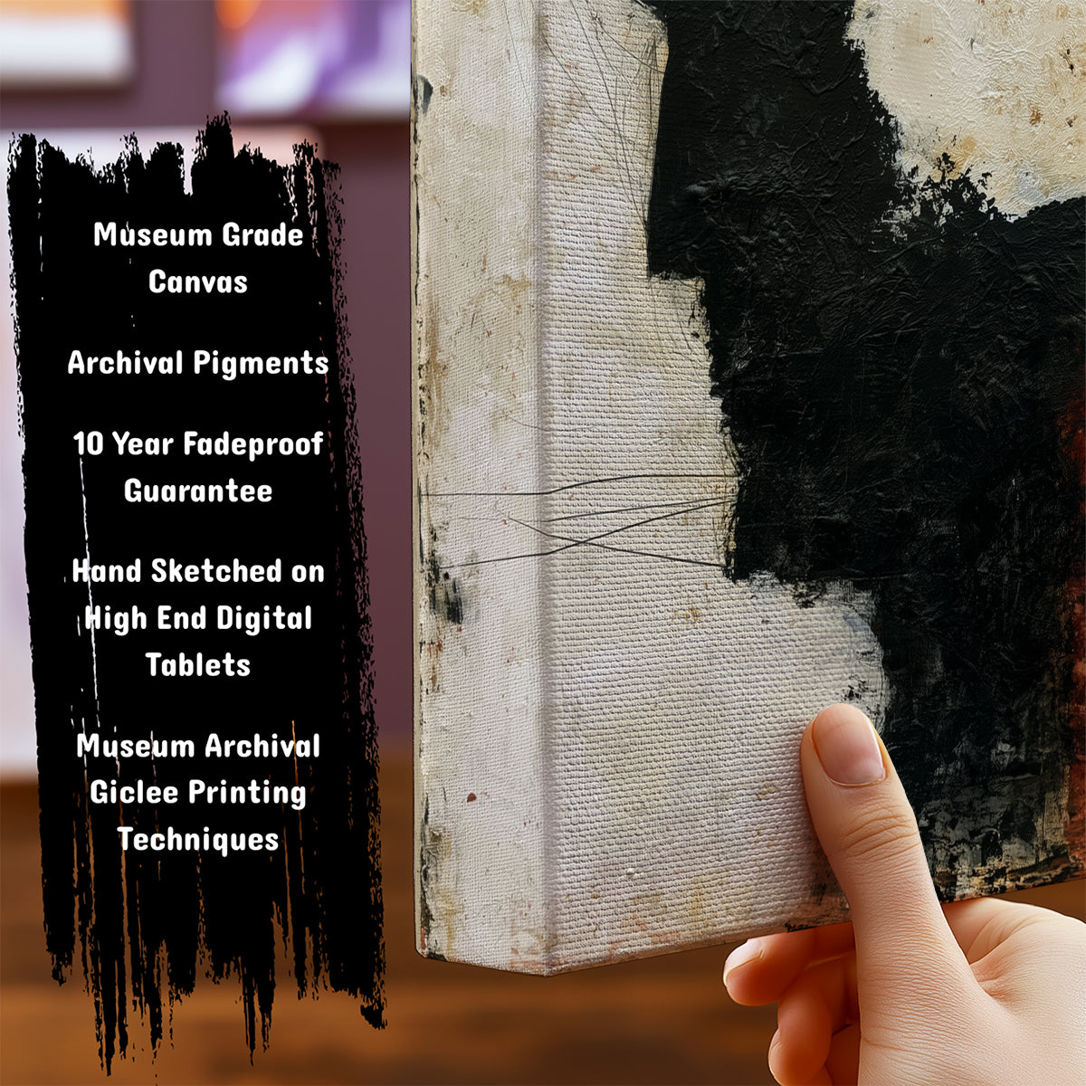 Information about Abstract Art Print