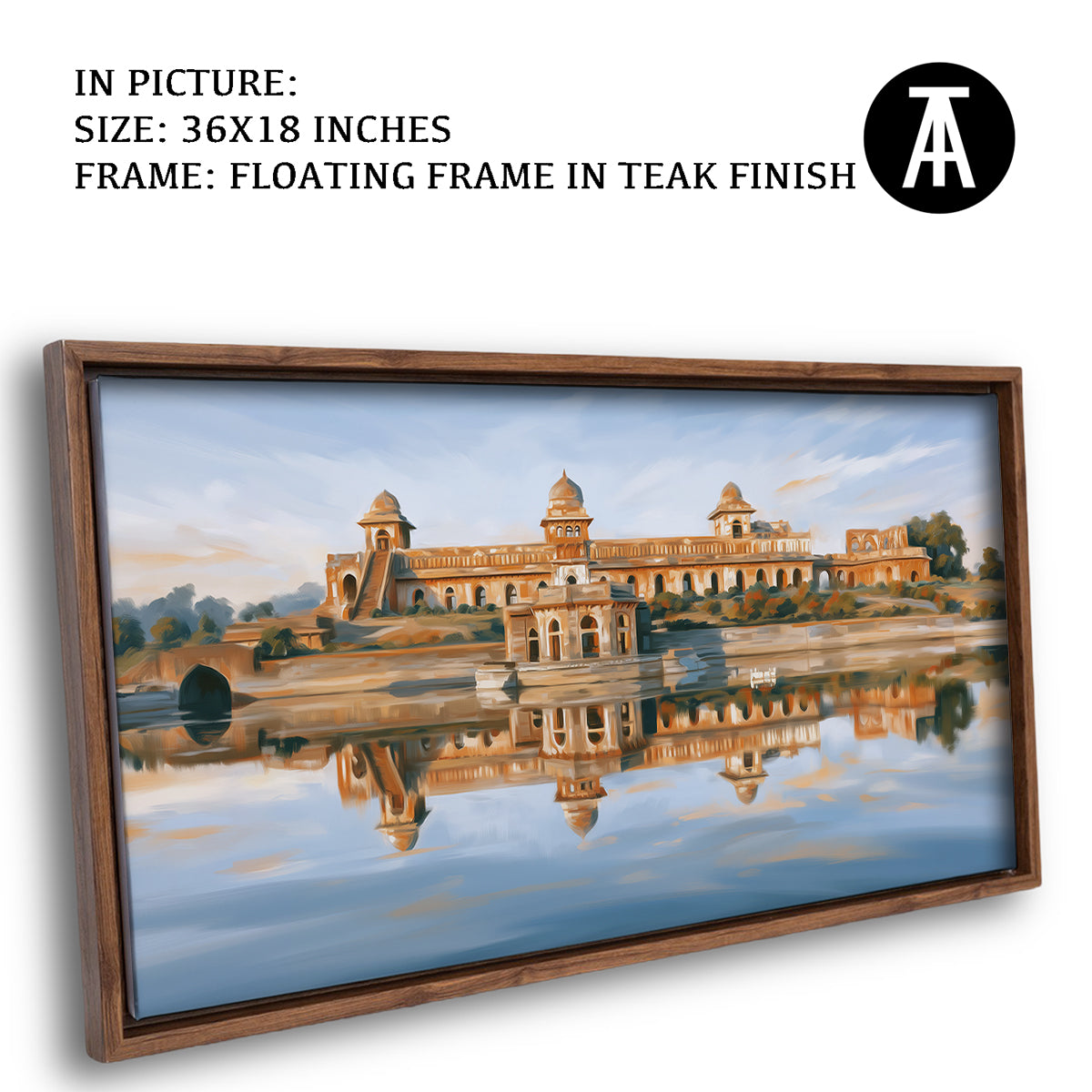 Artwork in Floating Frame