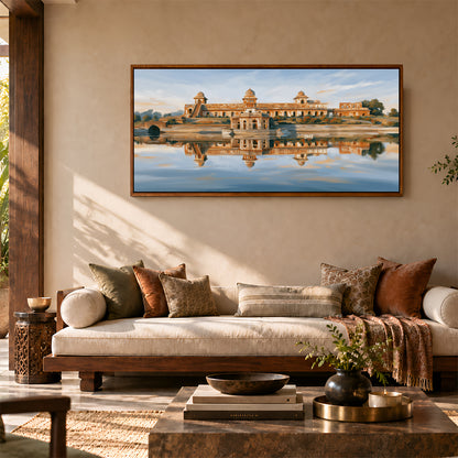 Indian Artwork in a Lifestyle Setting