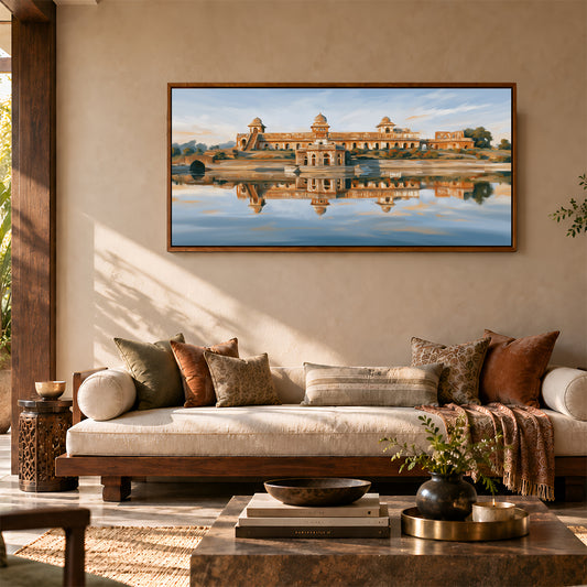 Indian Artwork in a Lifestyle Setting
