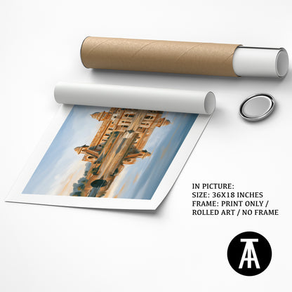 Artwork as Print Only or Rolled Art