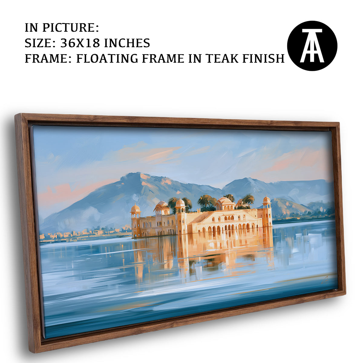 Artwork in Floating Frame
