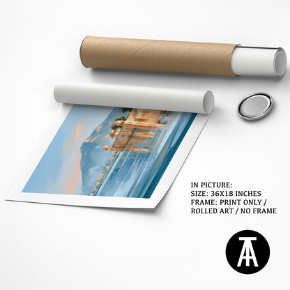 Artwork as Print Only or Rolled Art