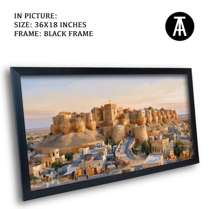 Artwork in Black Frame