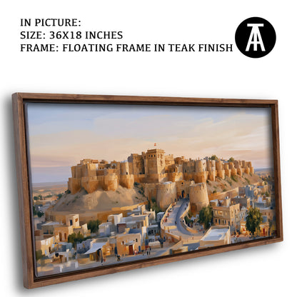 Artwork in Floating Frame