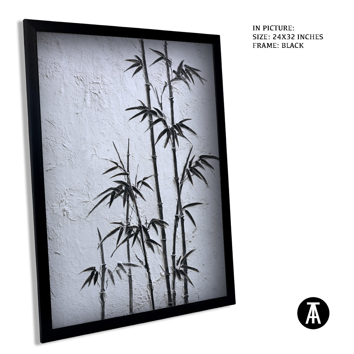 Artwork in Metal Earling Silver Frame