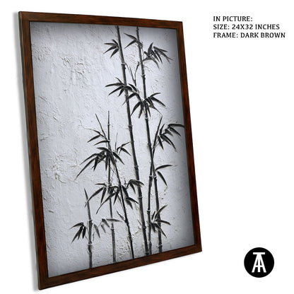 Artwork in Metal Champagne Gold Frame