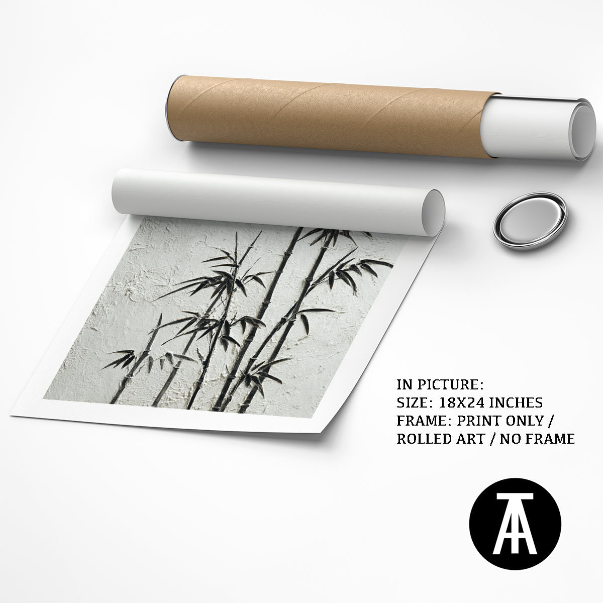 Artwork as Print Only or Rolled Art