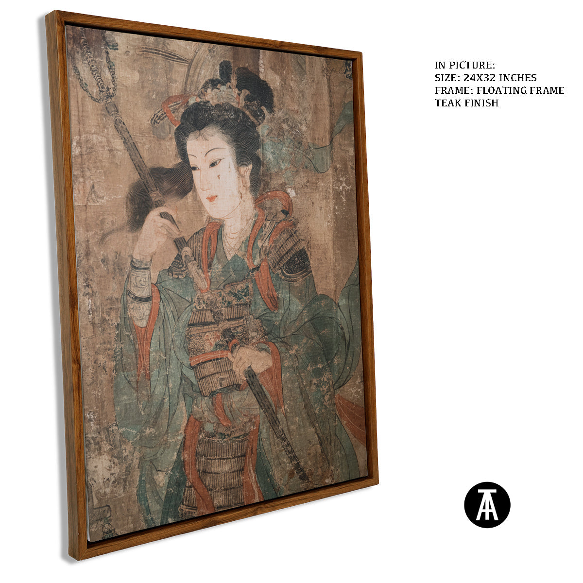 Artwork in Floating Frame