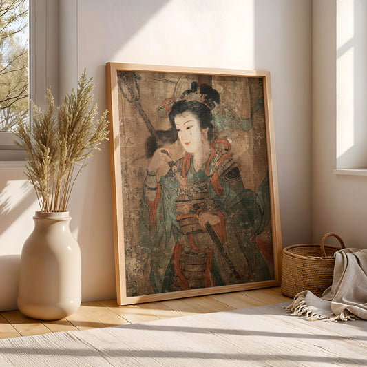 Japanese Painting in a Lifestyle Setting