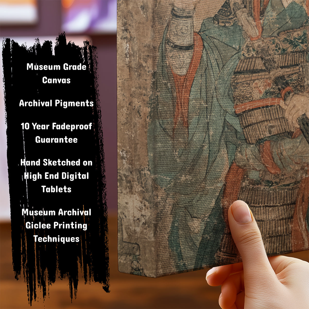 Information about Japanese Canvas Art Print