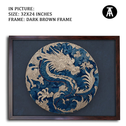 Artwork in Metal Champagne Gold Frame