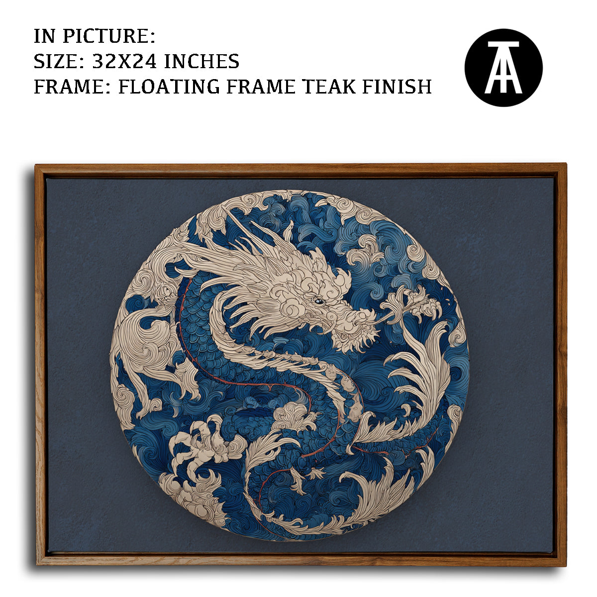 Artwork in Floating Frame