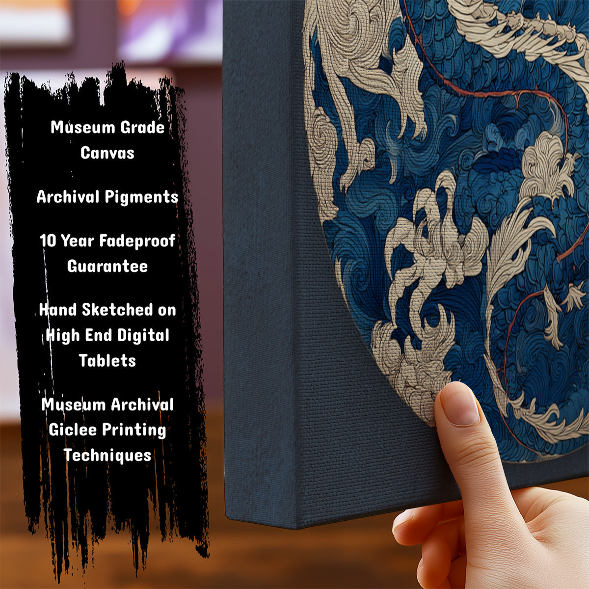 Information about Japanese Canvas Art Print