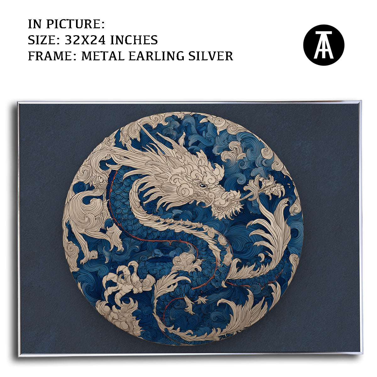 Artwork in Black Frame