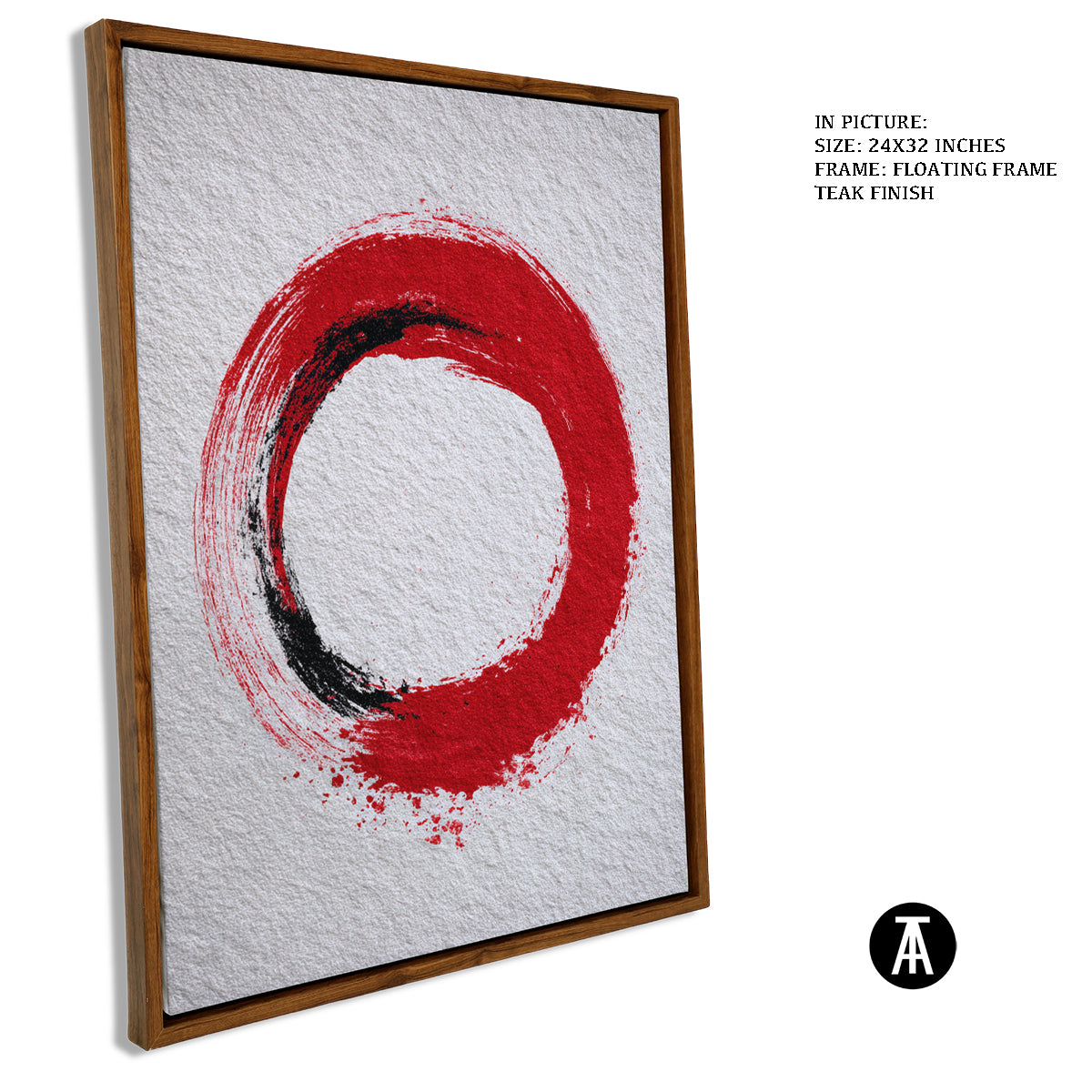 Artwork in Floating Frame