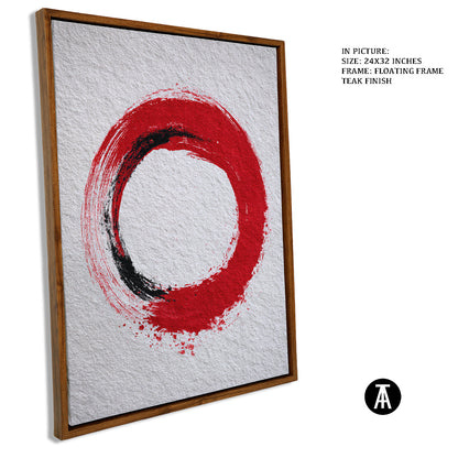 Artwork in Floating Frame