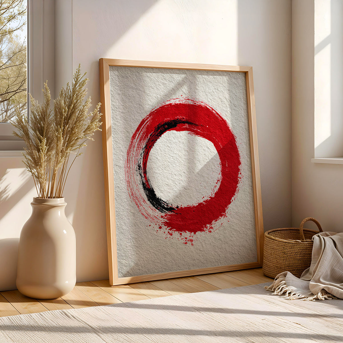 Japanese Painting in a Lifestyle Setting