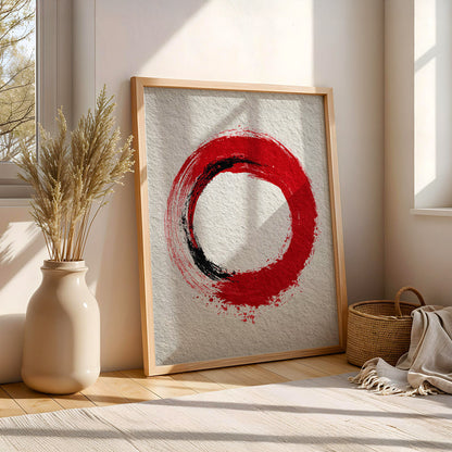 Japanese Painting in a Lifestyle Setting