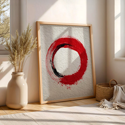 Japanese Painting in a Lifestyle Setting