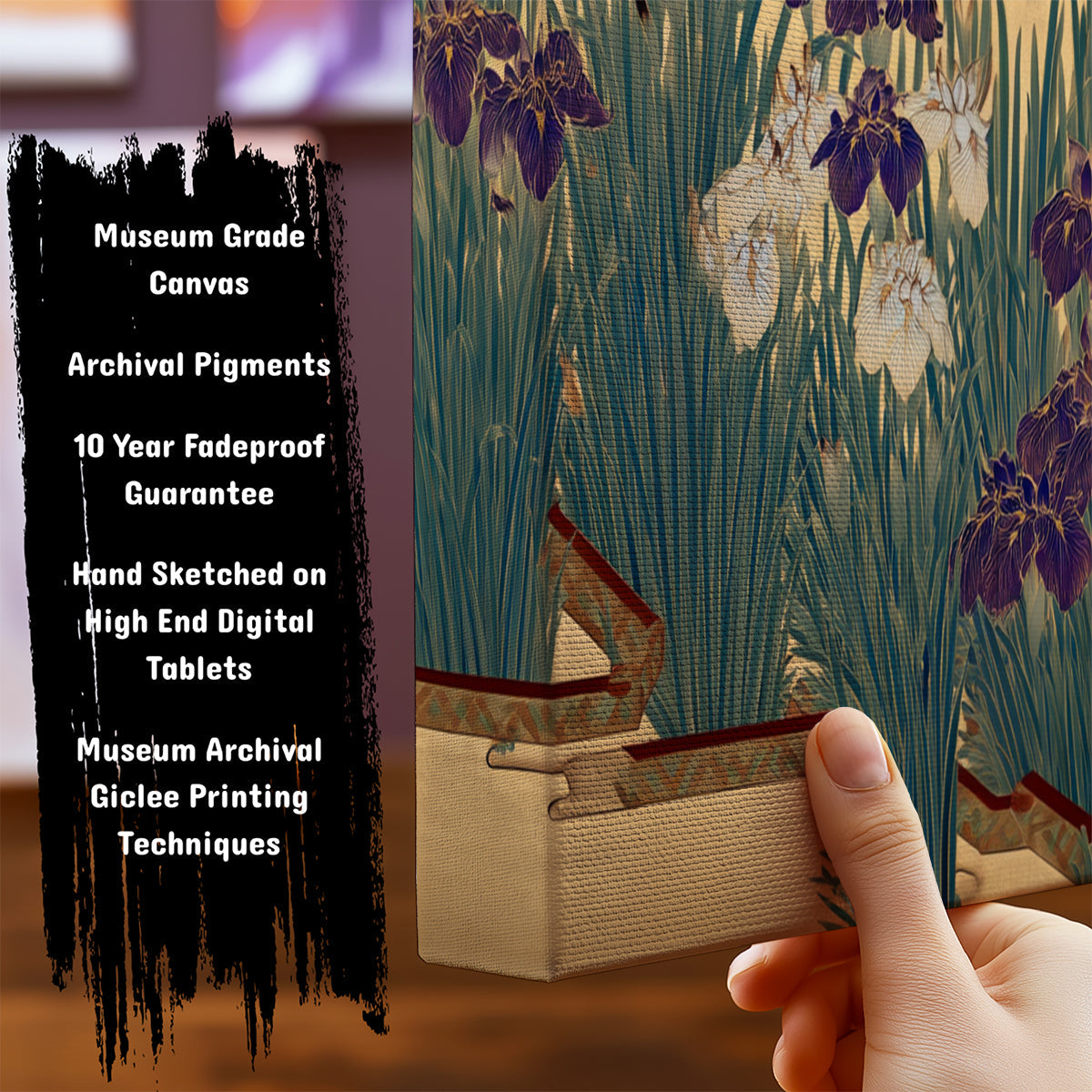 Information about Japanese Canvas Art Print