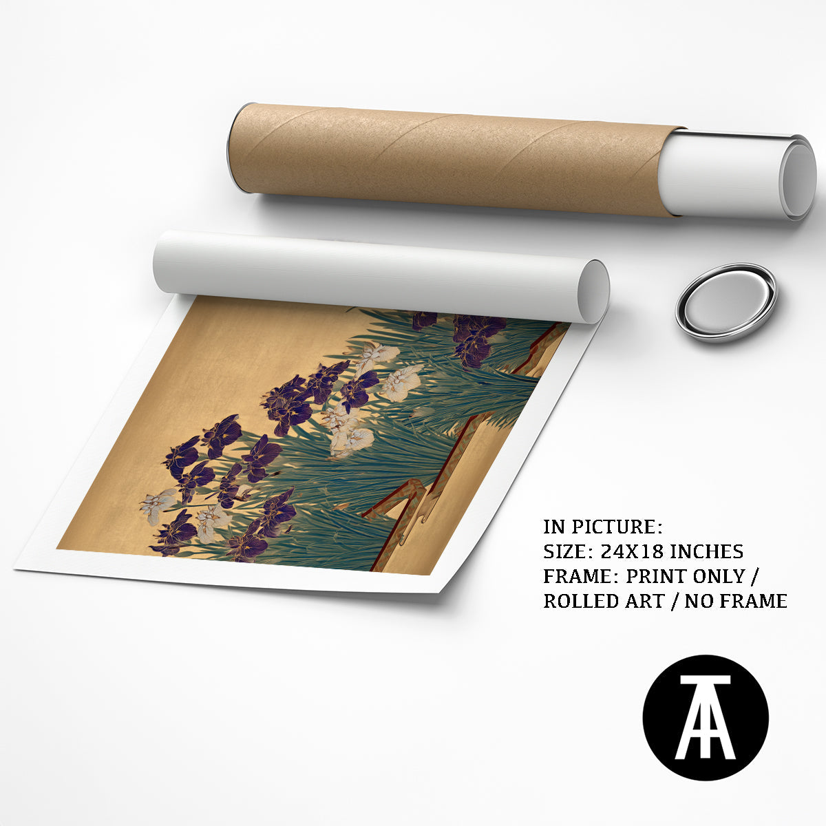 Artwork as Print Only or Rolled Art