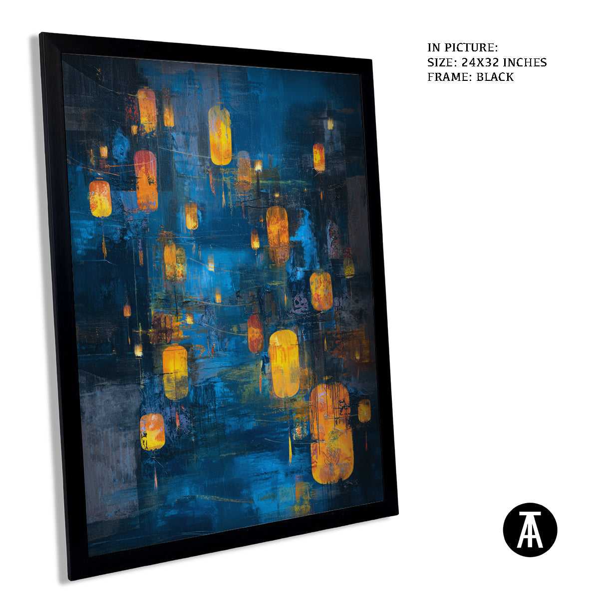 Artwork in Metal Earling Silver Frame