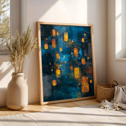 Japanese Painting in a Lifestyle Setting