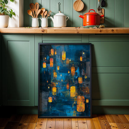 Japanese Artwork in a Lifestyle Setting