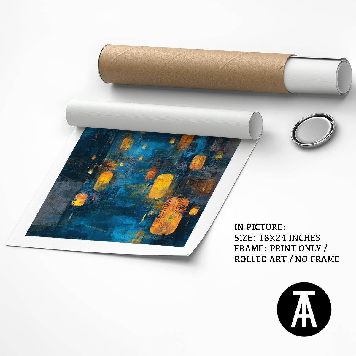 Artwork as Print Only or Rolled Art