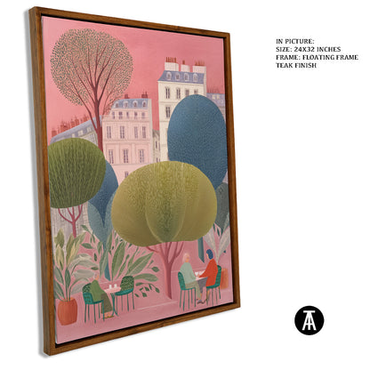 Artwork in Floating Frame