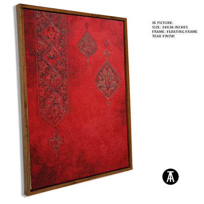 Artwork in Floating Frame