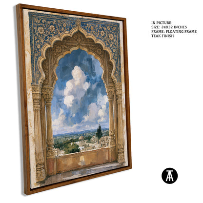 Artwork in Floating Frame